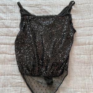 Free People Tank Bodysuit Size Medium